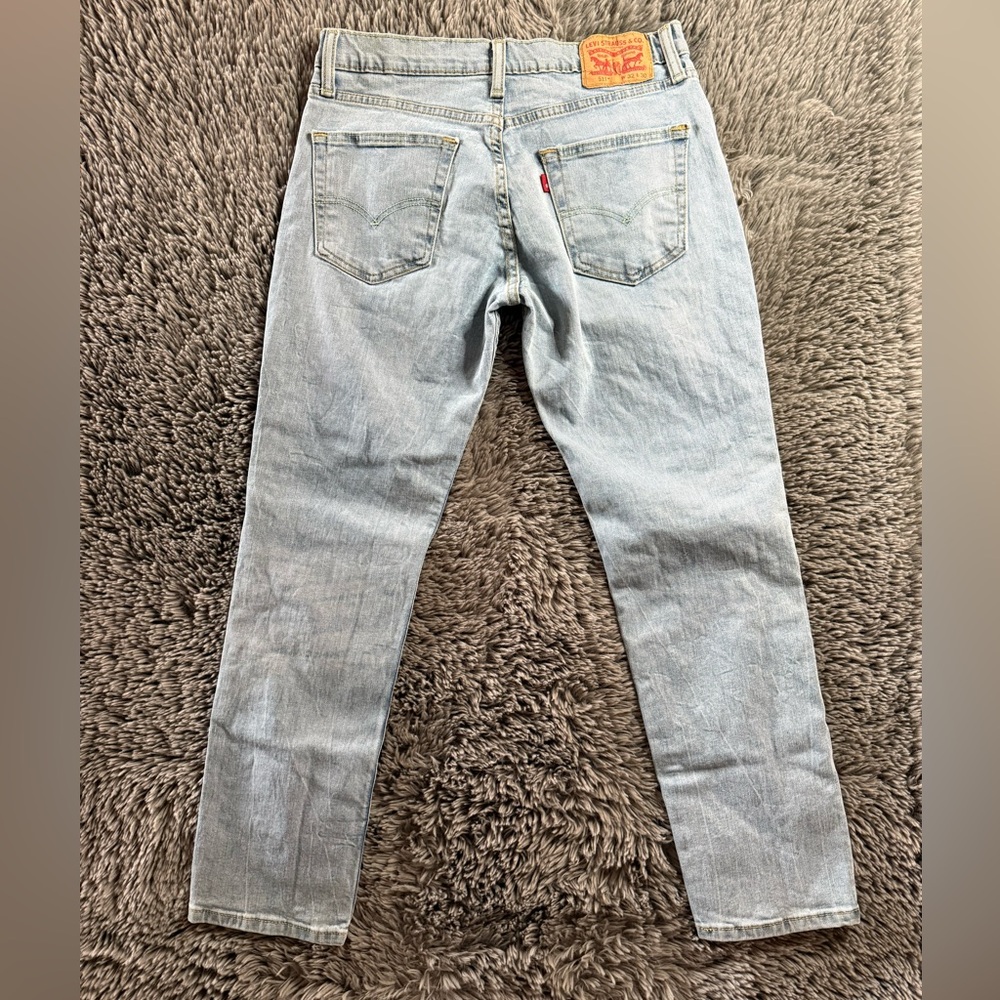 Levi's 511 Slim Fit men's jeans in a light wash, size W32 L30